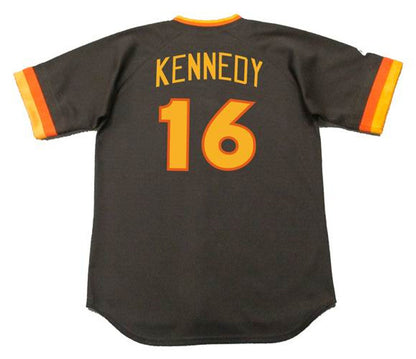 Terry Kennedy San Diego Padres 1984 Cooperstown Away Baseball Stitched Jersey | CTJS0288