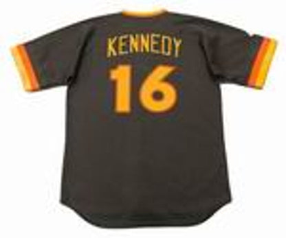 Terry Kennedy San Diego Padres 1984 Cooperstown Away Baseball Stitched Jersey | CTJS0288