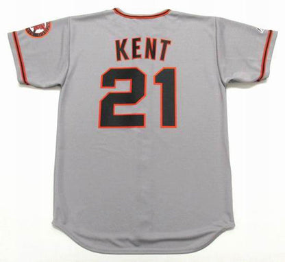 Jeff Kent San Francisco Giants 2002 Throwback Away Baseball Stitched Jersey | CTJS1744