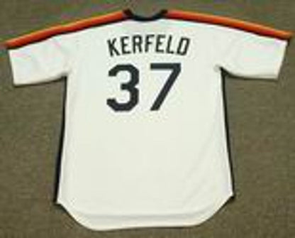 Charlie Kerfeld Houston Astros 1987 Cooperstown Throwback Baseball Stitched Jersey | CTJS2615