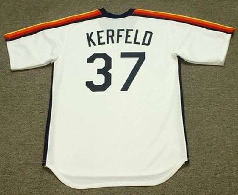 Charlie Kerfeld Houston Astros 1987 Cooperstown Throwback Baseball Stitched Jersey | CTJS2615
