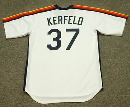 Charlie Kerfeld Houston Astros 1987 Cooperstown Throwback Baseball Stitched Jersey | CTJS2615