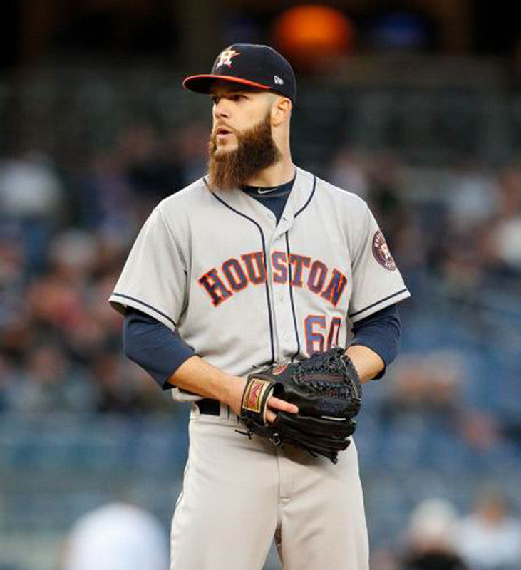 Dallas Keuchel Houston Astros 2017 Away Baseball Stitched Jersey | CTJS2452