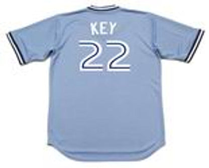 Jimmy Key Toronto Blue Jays 1987 Cooperstown Away Baseball Stitched Jersey | CTJS1648