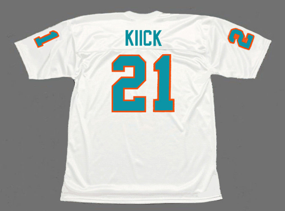 Miami Dolphins Jim Kiick NFL jersey front view