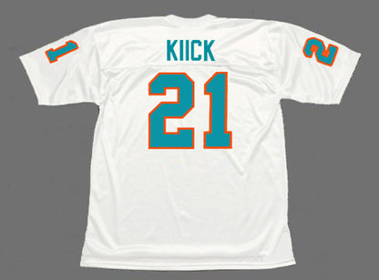 Miami Dolphins Jim Kiick NFL jersey front view