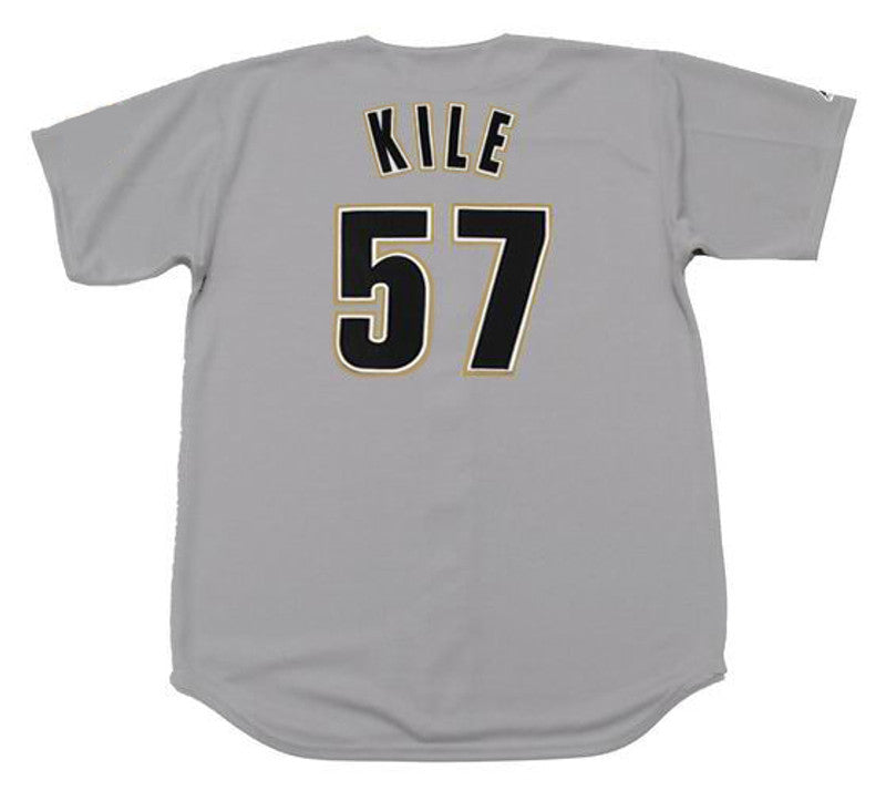 Darryl Kile Houston Astros 1997 Throwback Away Baseball Stitched Jersey | CTJS2420