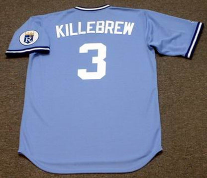 Harmon Killebrew Kansas City Royals 1975 Cooperstown Baseball Stitched Jersey | CTJS1896
