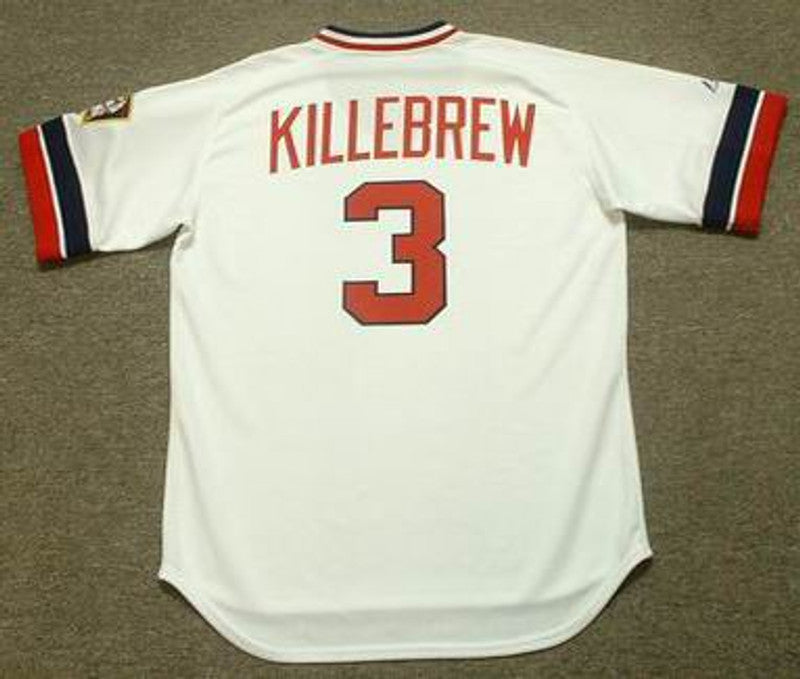 Harmon Killebrew Minnesota Twins 1974 Cooperstown Home Stitched Jersey | CTJS1893