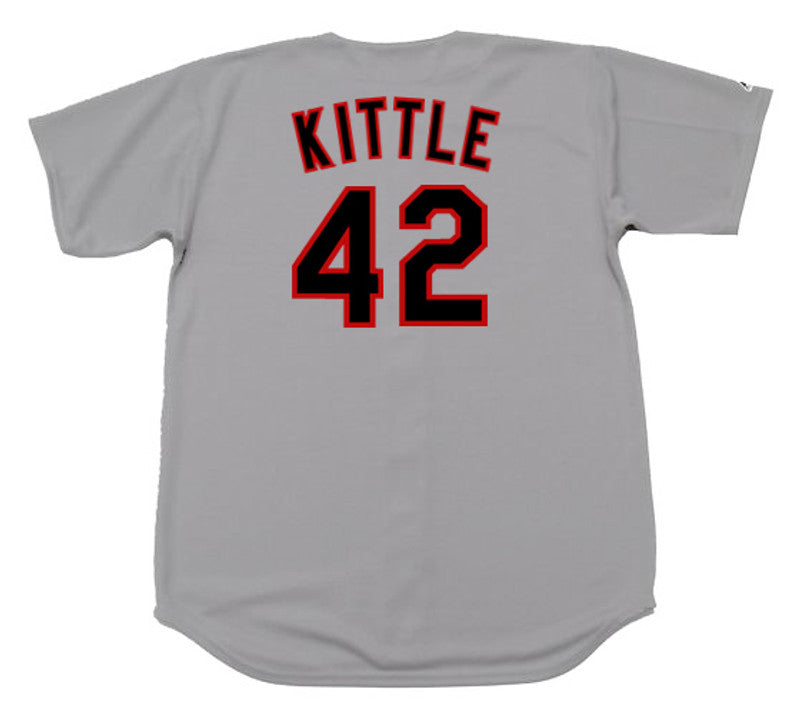 Ron Kittle Chicago White Sox 1990 Throwback Away Baseball Stitched Jersey | CTJS0543