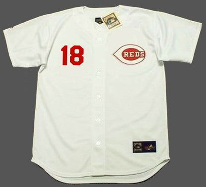 Ted Kluszewski Cincinnati Reds 1970 Cooperstown Home Baseball Stitched Jersey | CTJS0303