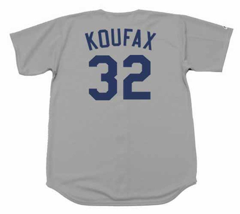 Sandy Koufax Los Angeles Dodgers 1973 Away Throwback Baseball Stitched Jersey | CTJS0403