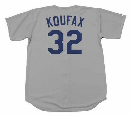 Sandy Koufax Los Angeles Dodgers 1973 Away Throwback Baseball Stitched Jersey | CTJS0403