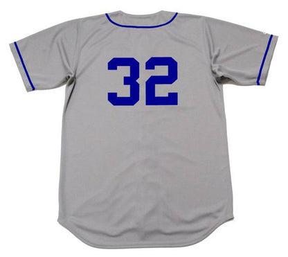Sandy Koufax Brooklyn Dodgers 1955 Cooperstown Away Baseball Stitched Jersey | CTJS0406