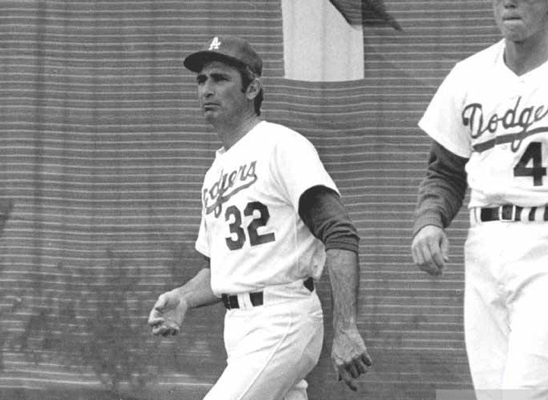 Sandy Koufax Los Angeles Dodgers 1973 Away Throwback Baseball Stitched Jersey | CTJS0403