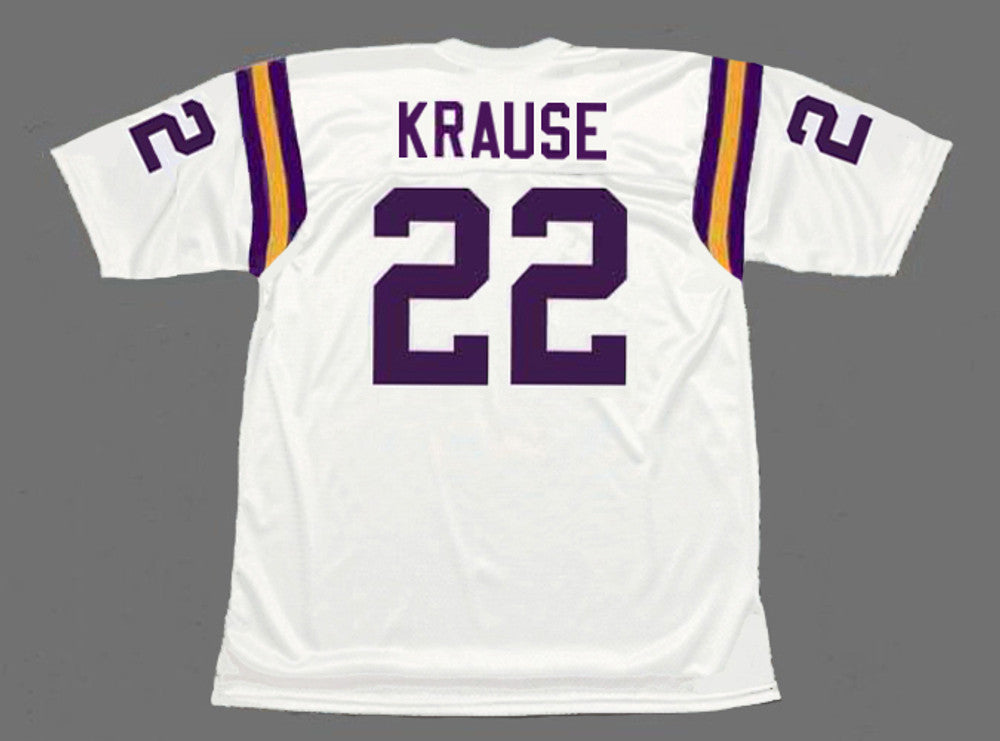 Minnesota Vikings Paul Krause NFL jersey front view