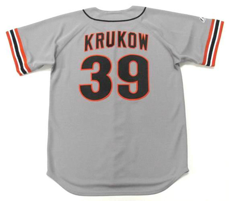 Mike Krukow San Francisco Giants 1989 Away Baseball Stitched Baseball Jersey | CTJS1059