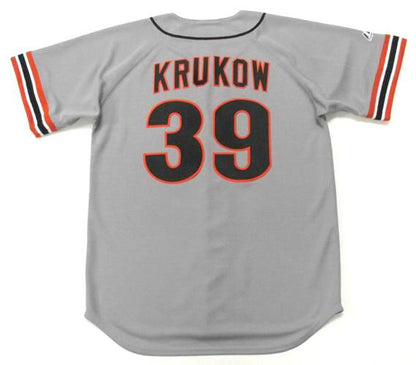 Mike Krukow San Francisco Giants 1989 Away Baseball Stitched Baseball Jersey | CTJS1059