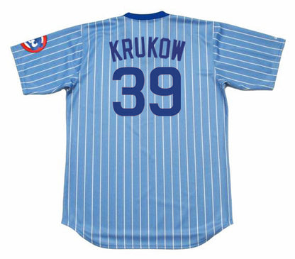 Mike Krukow Chicago Cubs 1981 Away Throwback Baseball Stitched Jersey | CTJS1060
