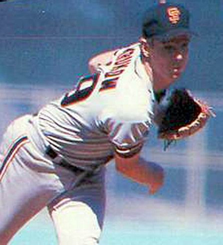 Mike Krukow San Francisco Giants 1989 Away Baseball Stitched Baseball Jersey | CTJS1059