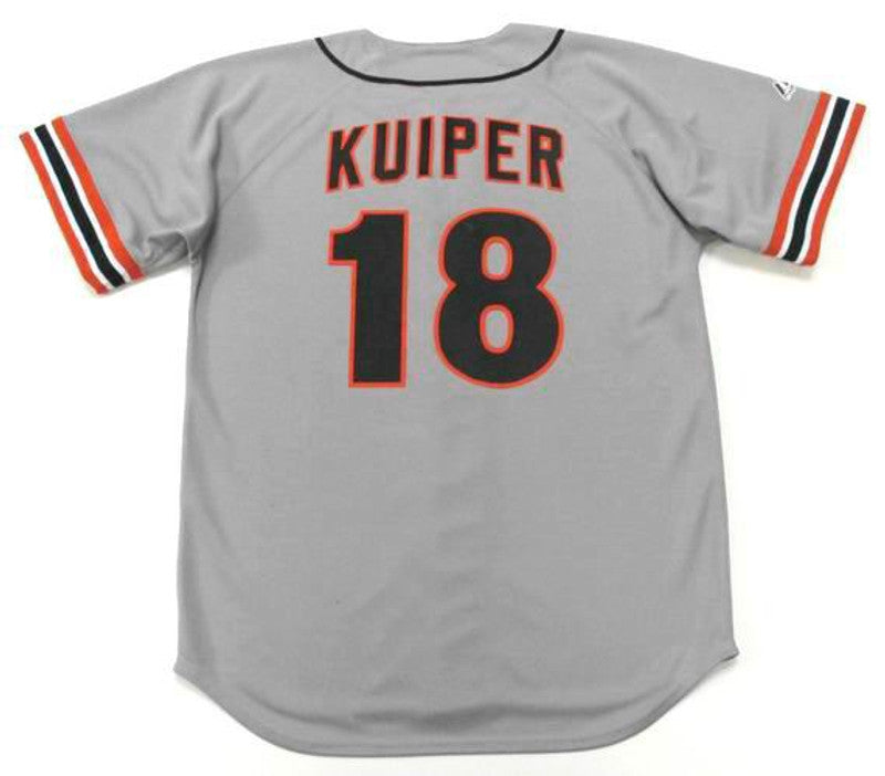 Duane Kuiper San Francisco Giants 1984 Cooperstown Away Baseball Stitched Jersey | CTJS2209