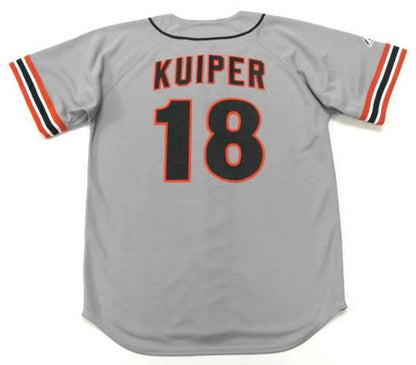 Duane Kuiper San Francisco Giants 1984 Cooperstown Away Baseball Stitched Jersey | CTJS2209