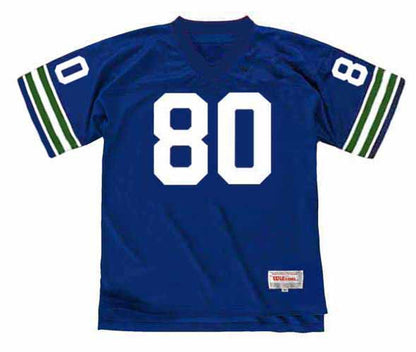 Seattle Seahawks Steve Largent NFL jersey front view