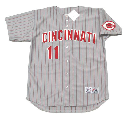 Barry Larkin Cincinnati Reds 1993 Throwback Away Baseball Stitched Jersey | CTJS2952
