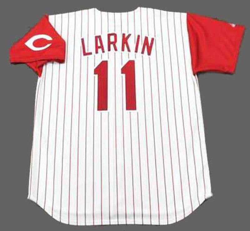 Barry Larkin Cincinnati Reds 1995 Home Baseball Throwback Stitched Jersey | CTJS2951