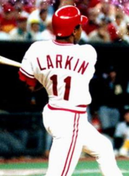 Barry Larkin Cincinnati Reds 1990 Cooperstown Home Baseball Stitched Jersey | CTJS2953