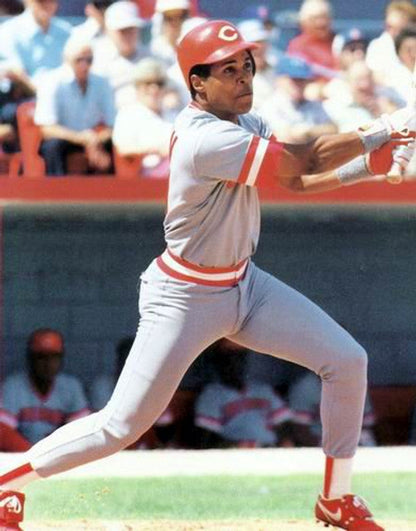 Barry Larkin Cincinnati Reds 1987 Cooperstown Away Baseball Stitched Jersey | CTJS2954