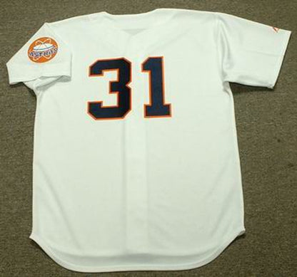 Don Larsen Houston Astros 1965 Cooperstown Home Stitched Jersey | CTJS2240