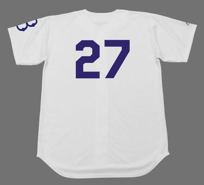 Tommy Lasorda Brooklyn Dodgers Cooperstown Throwback Baseball Stitched Jersey | CTJS0183
