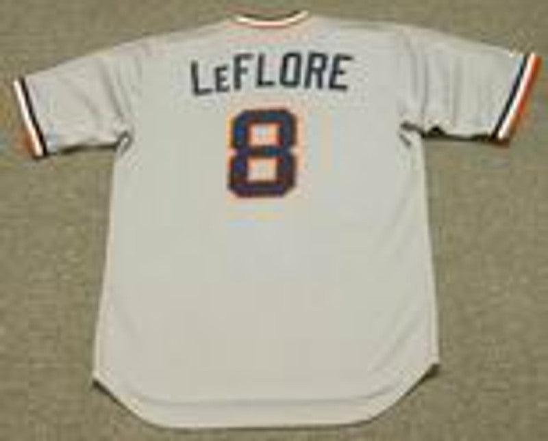 Ron Leflore Detroit Tigers 1976 Cooperstown Throwback Away Baseball Stitched Jersey | CTJS0540
