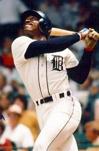 Ron Leflore Detroit Tigers 1976 Throwback Home Baseball Stitched Jersey | CTJS0539