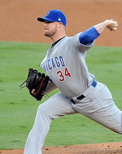 Jon Lester Chicago Cubs Away Baseball Stitched Jersey | CTJS1498