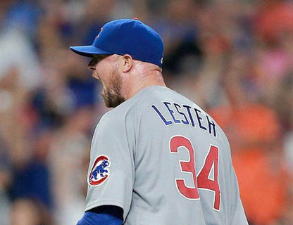 Jon Lester Chicago Cubs Away Baseball Stitched Jersey | CTJS1498