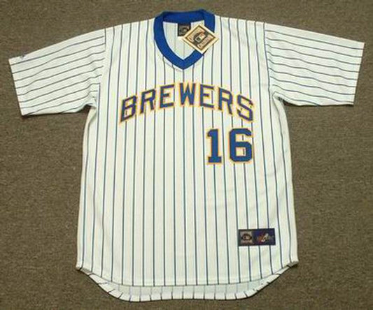 Sixto Lezcano Milwaukee Brewers 1979 Cooperstown Throwback Home Stitched Baseball Jersey | CTJS0363