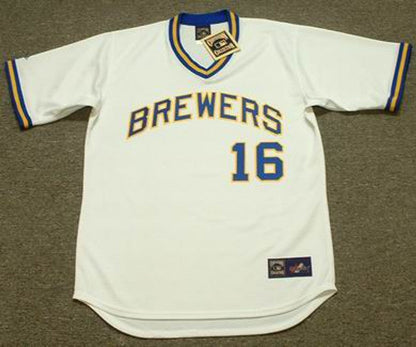 Sixto Lezcano Milwaukee Brewers 1975 Cooperstown Throwback Home Stitched Baseball Jersey | CTJS0365