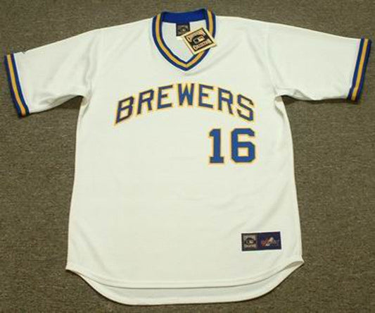 Sixto Lezcano Milwaukee Brewers 1975 Cooperstown Throwback Home Stitched Baseball Jersey | CTJS0365