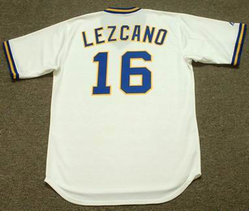 Sixto Lezcano Milwaukee Brewers 1975 Cooperstown Throwback Home Stitched Baseball Jersey | CTJS0365