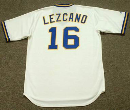Sixto Lezcano Milwaukee Brewers 1975 Cooperstown Throwback Home Stitched Baseball Jersey | CTJS0365