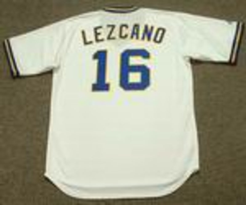 Sixto Lezcano Milwaukee Brewers 1975 Cooperstown Throwback Home Stitched Baseball Jersey | CTJS0365