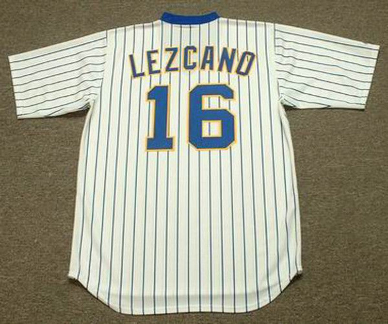 Sixto Lezcano Milwaukee Brewers 1979 Cooperstown Throwback Home Stitched Baseball Jersey | CTJS0363