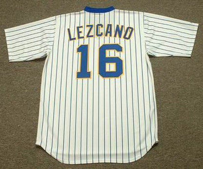 Sixto Lezcano Milwaukee Brewers 1979 Cooperstown Throwback Home Stitched Baseball Jersey | CTJS0363