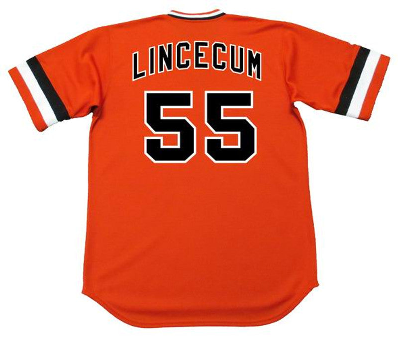 Tim Lincecum San Francisco Giants 1970S Cooperstown Baseball Stitched Jersey | CTJS0259
