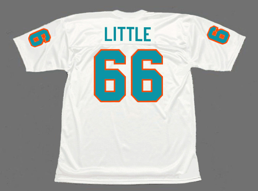 Miami Dolphins Larry Little NFL jersey front view