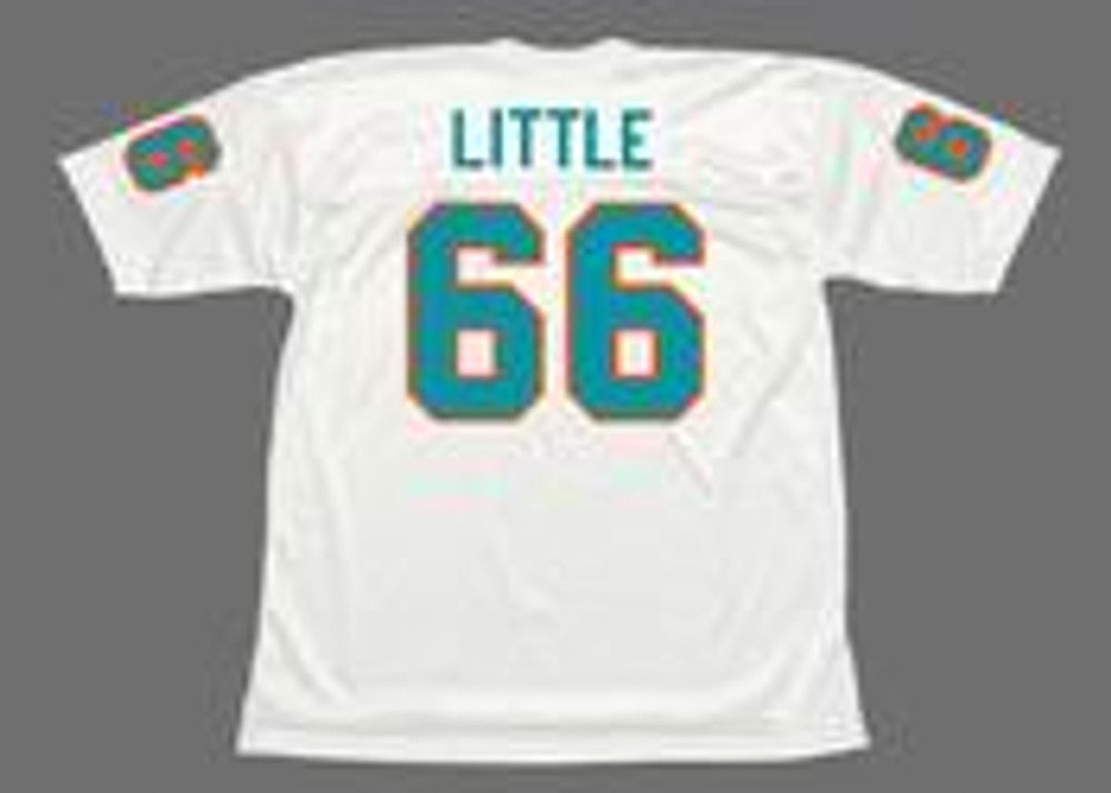 Miami Dolphins Larry Little NFL jersey front view