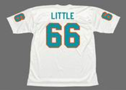 Miami Dolphins Larry Little NFL jersey front view