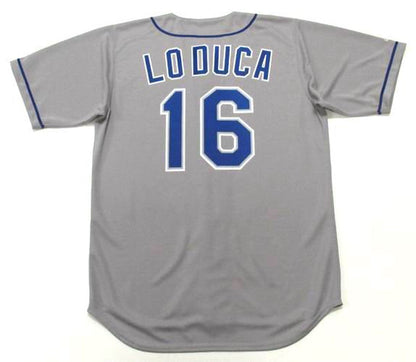 Paul Loduca Los Angeles Dodgers 2003 Throwback Away Baseball Stitched Jersey | CTJS0859